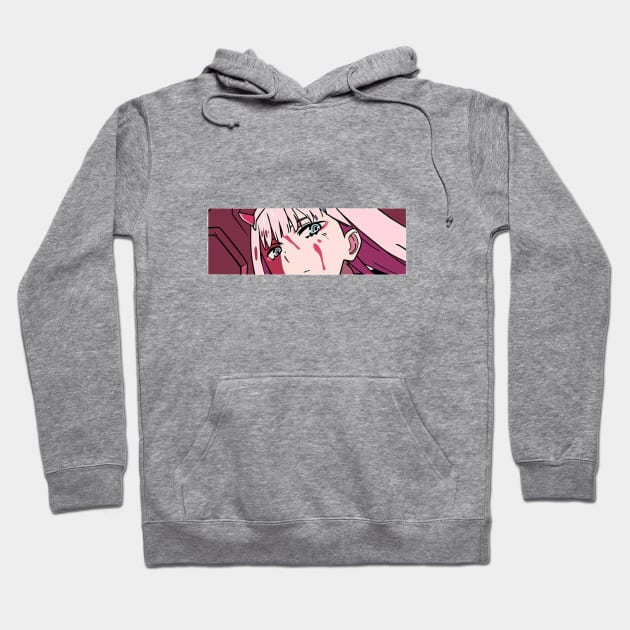 Zero two Hoodie by Vhitostore